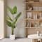 American Art Decor 5ft. Realistic Artificial Palm Tree in White Pot